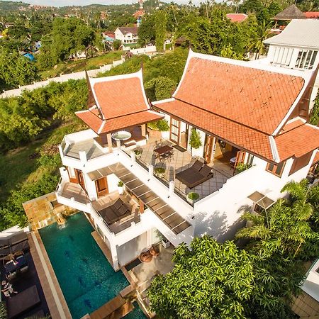 Thai Heritage Villa Melitta Bangrak Bohput, Beach, Pool, Seaviews, 6-Suite, Full Villa, Luxury, Aaa Location Koh Samui Eksteriør billede