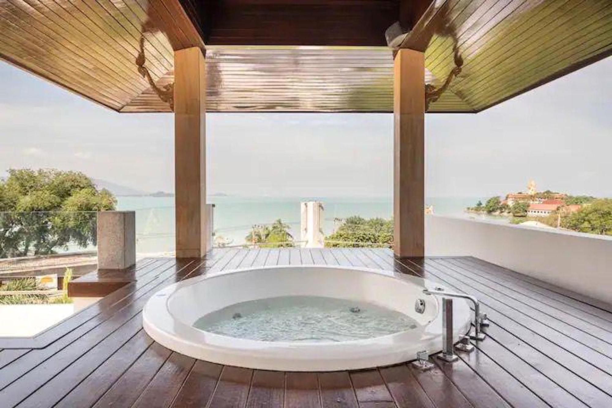 Thai Heritage Villa Melitta Bangrak Bohput, Beach, Pool, Seaviews, 6-Suite, Full Villa, Luxury, Aaa Location Koh Samui Eksteriør billede